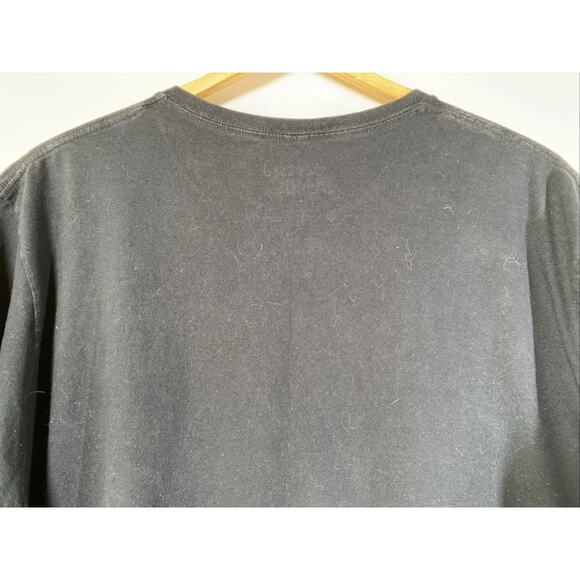 Super Mario Factory Distressed Black Graphic T-shirt Men’s XXL 50-52” - Picture 7 of 7